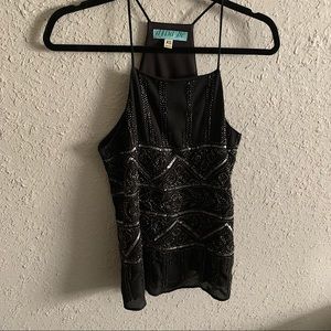 Embellished camisole top